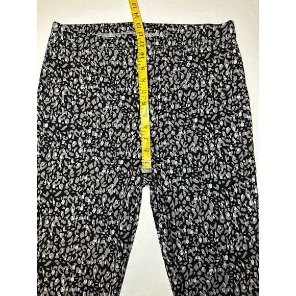 Chicos Fabulously Slimming Tiger Print Pull-On Stretch Leggings Yoga Size 2 US L - Picture 2 of 7